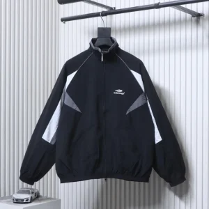 BLCG 24FW Embroidered Oversized Track Jacket