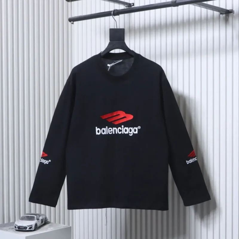 BLCG 3M Logo Embroidered Long-Sleeve Shirt