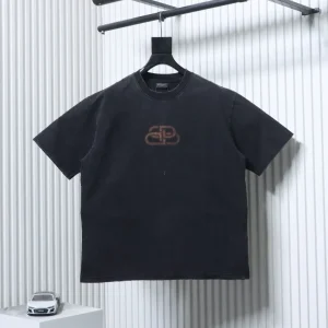 BLCG Distressed Lock Print Vintage T-Shirt