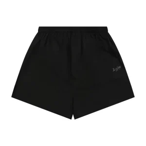 BLCG Mottled Gothic Paris Logo Oversized Shorts
