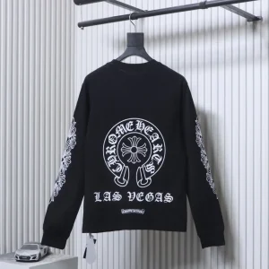 Back CH 25FW Las Vegas Horseshoe Print Long-Sleeve Shirt