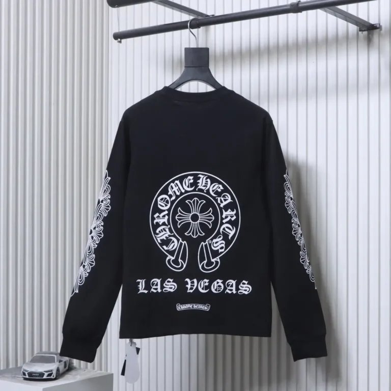 Back CH 25FW Las Vegas Horseshoe Print Long-Sleeve Shirt
