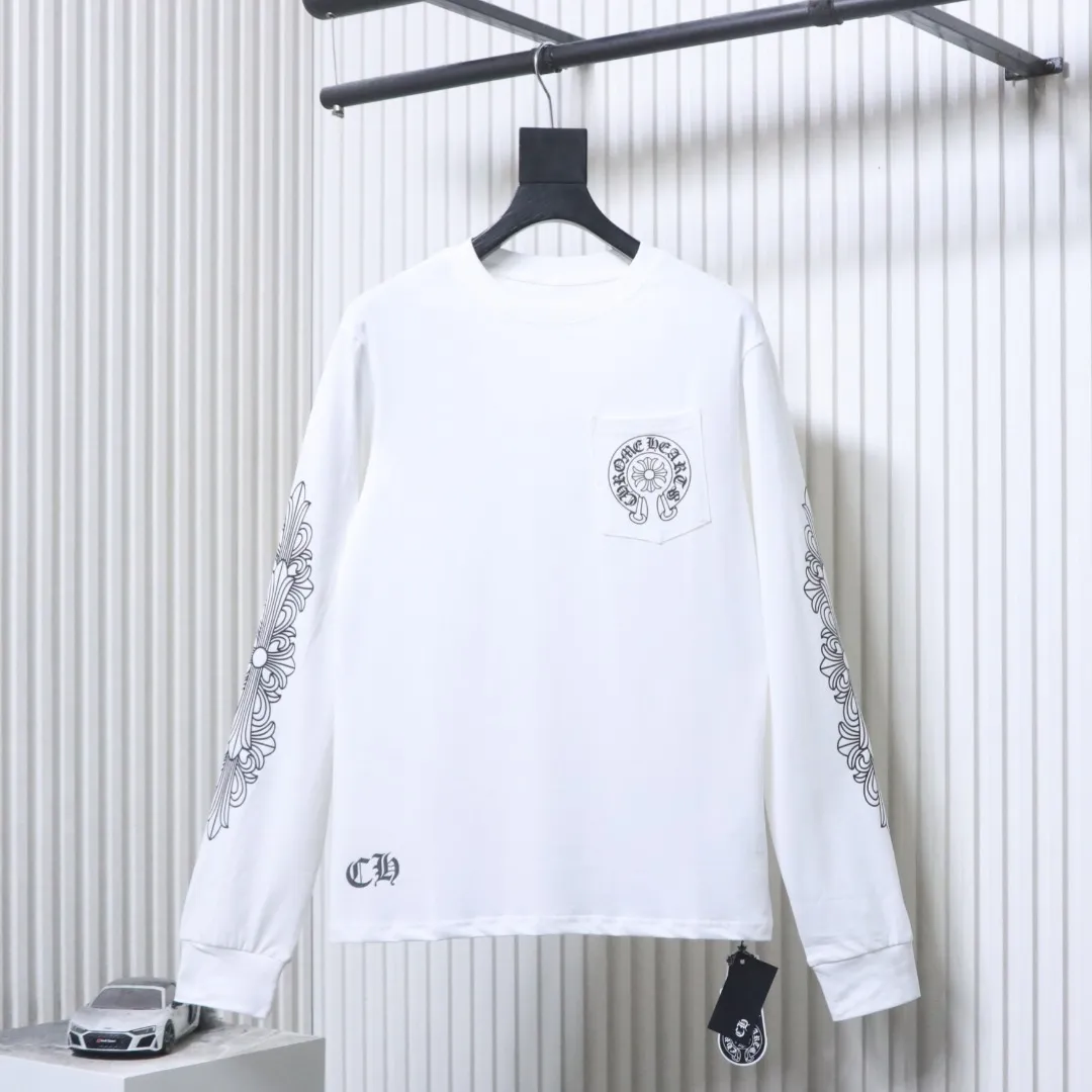 CH 25FW Las Vegas Horseshoe Print Long-Sleeve Shirt