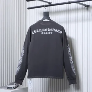 Back CH 25FW Sanskrit Logo Long-Sleeve Shirt