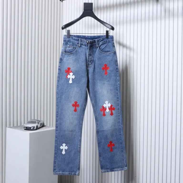 CH Cross Patch Vintage Straight-Leg Jeans