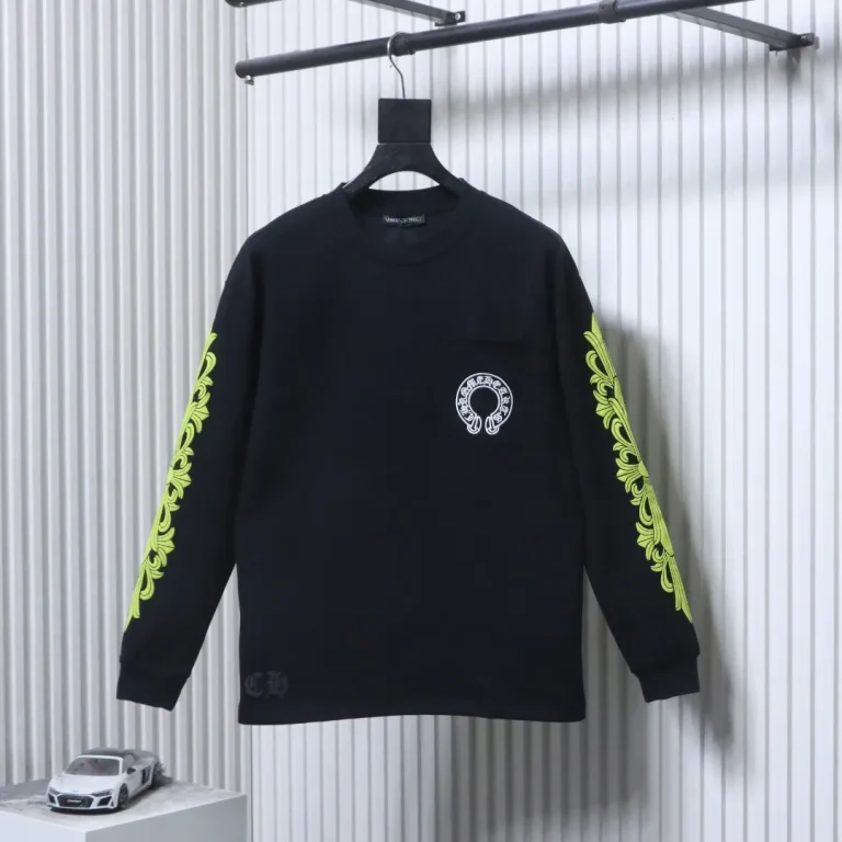 CH Cross Sanskrit Scroll Long-Sleeve Shirt