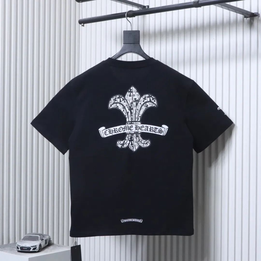 Back CH Pocket Cross Graphic T-Shirt