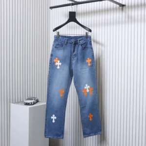CH Sanskrit Cross Patch Washed Jeans