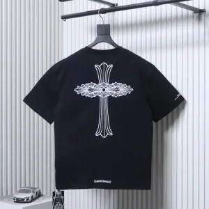 Back CH Sanskrit Cross Pocket T-Shirt