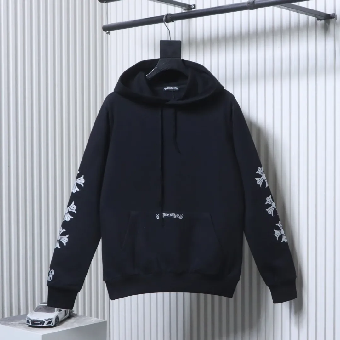CH Silver Foil Cross Heavyweight Hoodie