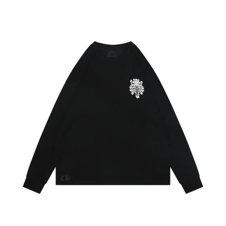 CH Vine and Sword Waffle-Knit Long-Sleeve Shirt