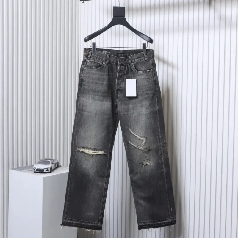 CLN Distressed Japanese Denim Jeans