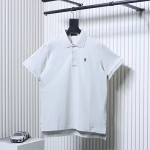 Embroidered Badge Piqué Polo T-Shirt