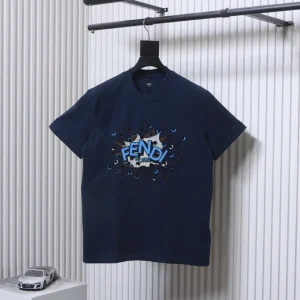 FF Explosion Polka Dot Embroidered Logo T-Shirt