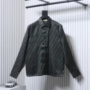 FF Monogram Jacquard Lyocell Shirt