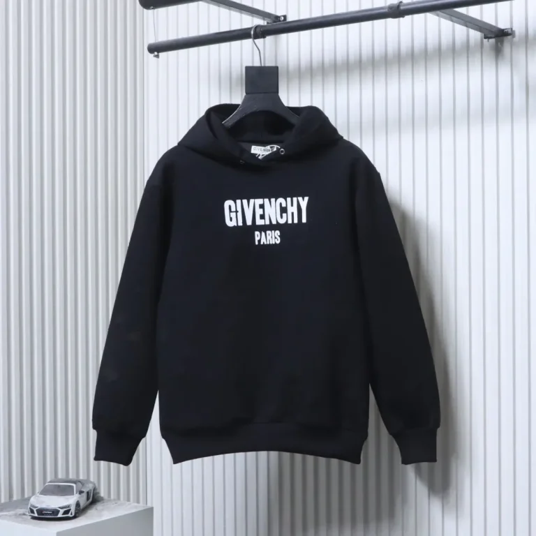 GVC Distressed Ripped Logo Oversized Hoodie
