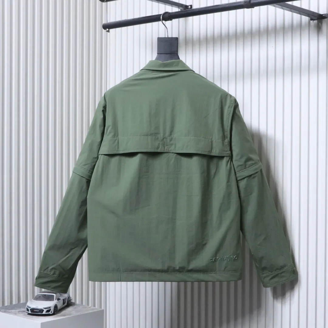 Back View Mcler Grenoble Detachable-Sleeve Outdoor Jacket