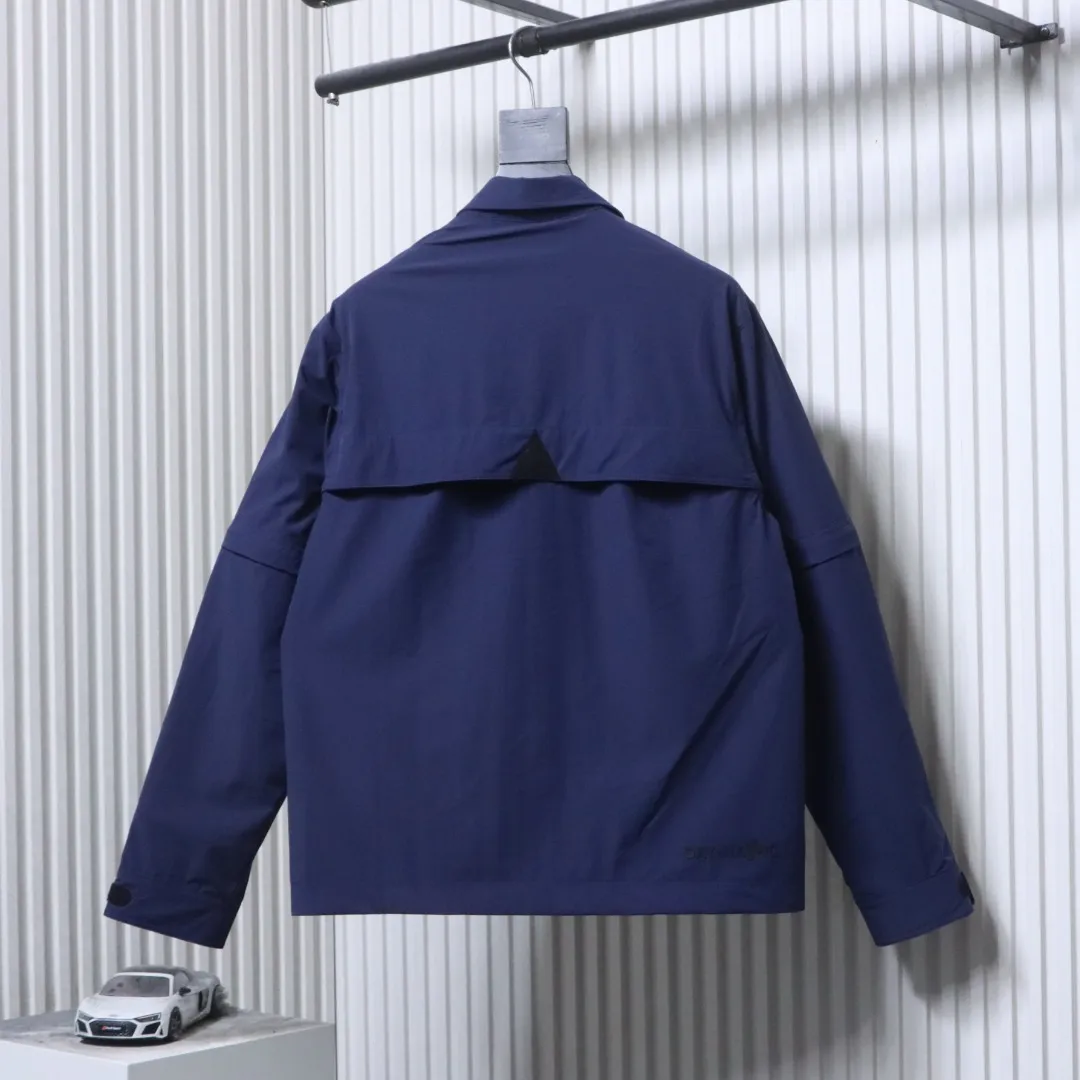 Back View Mcler Grenoble Detachable-Sleeve Outdoor Jacket