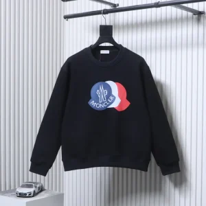 Mcler Three Logo 3D Print Crew Neck Sweatshirt