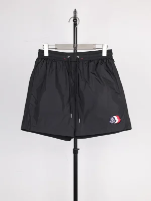 Mcler Tricolor Logo Nylon Shorts