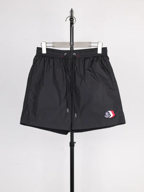 Mcler Tricolor Logo Nylon Shorts