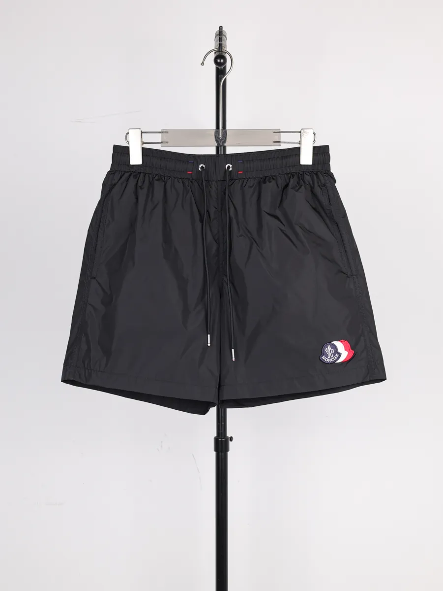 Mcler Tricolor Logo Nylon Shorts