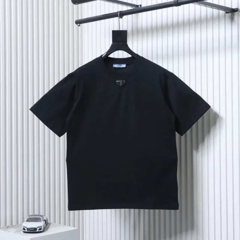Metal Triangle Logo Pocket T-Shirt