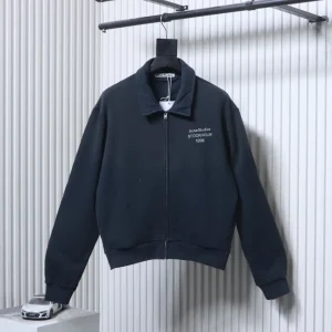 RL 1996 Vintage Washed Distressed Zip-Up Jacket View
