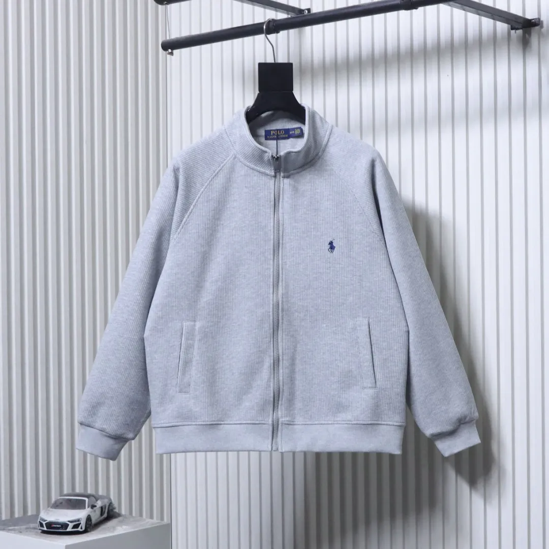 RL Pony Embroidered Stand-Collar Jacket