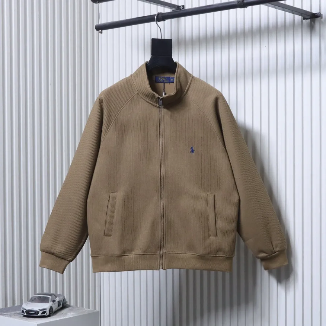 RL Pony Embroidered Stand-Collar Jacket