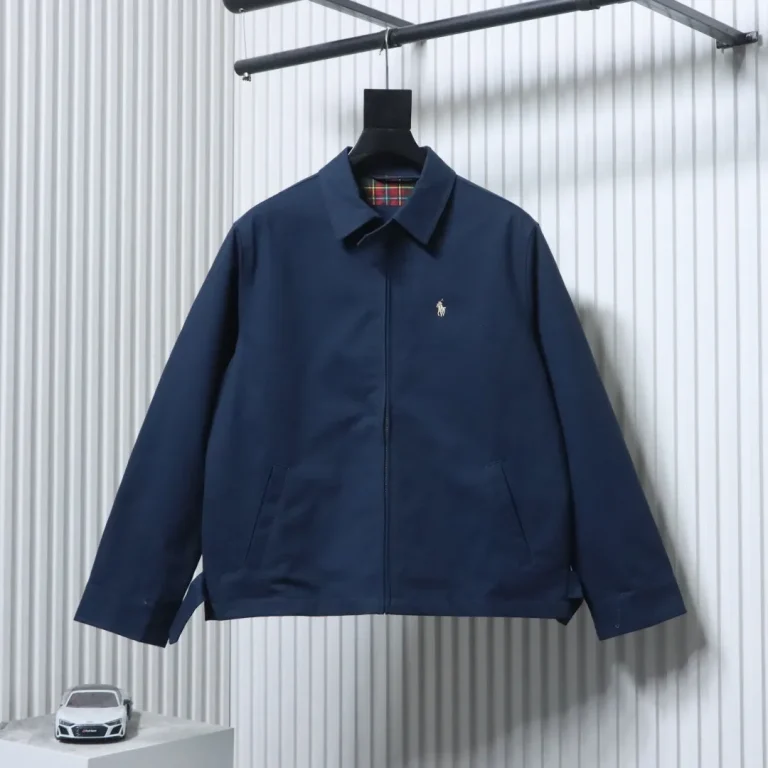 RL Vintage Cotton Zip-Up Jacket