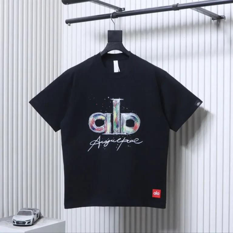 Rainbow Splatter Graffiti Signature T-Shirt
