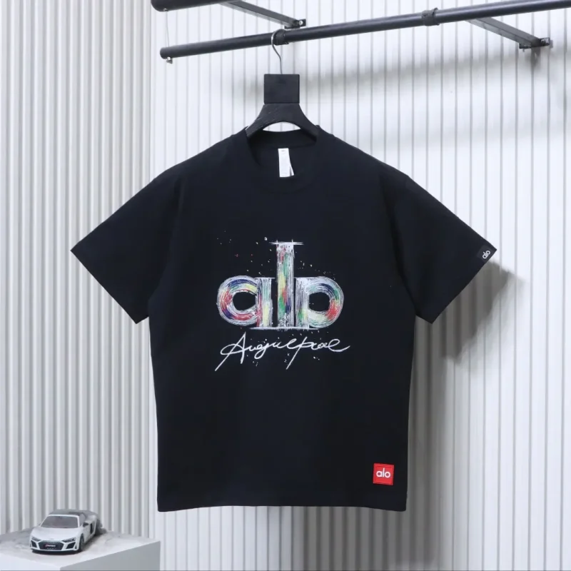 Rainbow Splatter Graffiti Signature T-Shirt