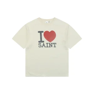 Saint Michael I Love SAINT Football Logo T-Shirt