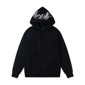 Stussy Script Embroidered Pullover Hoodie