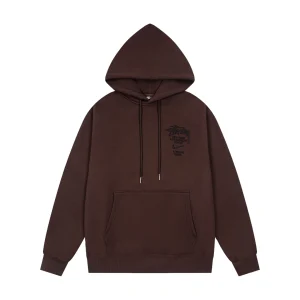 Stussy x N1ke Embroidered Logo Pullover Hoodie