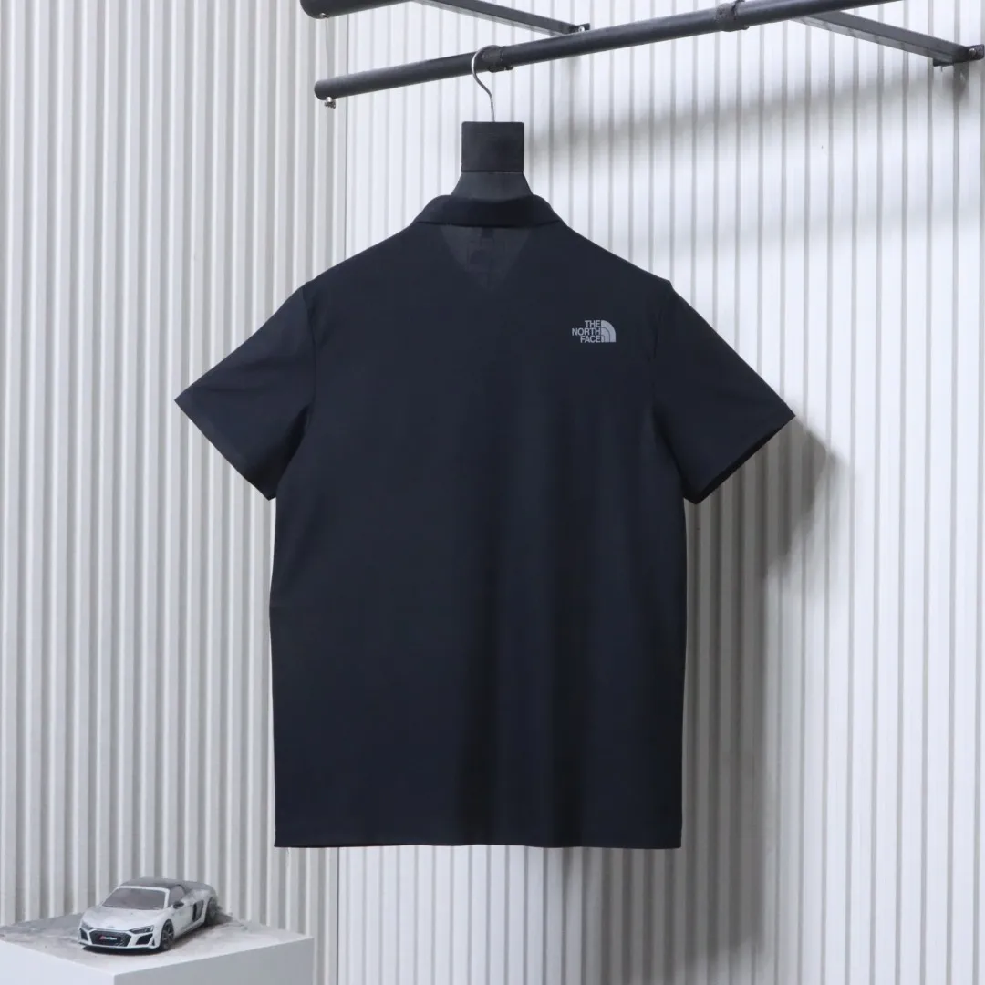 Back TNF Reflective Logo Quick-Dry Polo T-Shirt