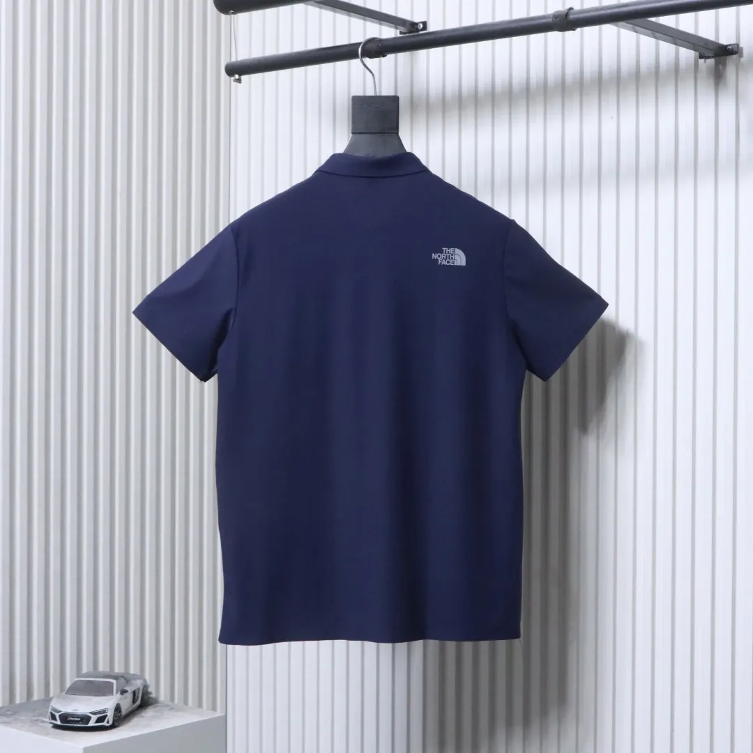 Back TNF Reflective Logo Quick-Dry Polo T-Shirt