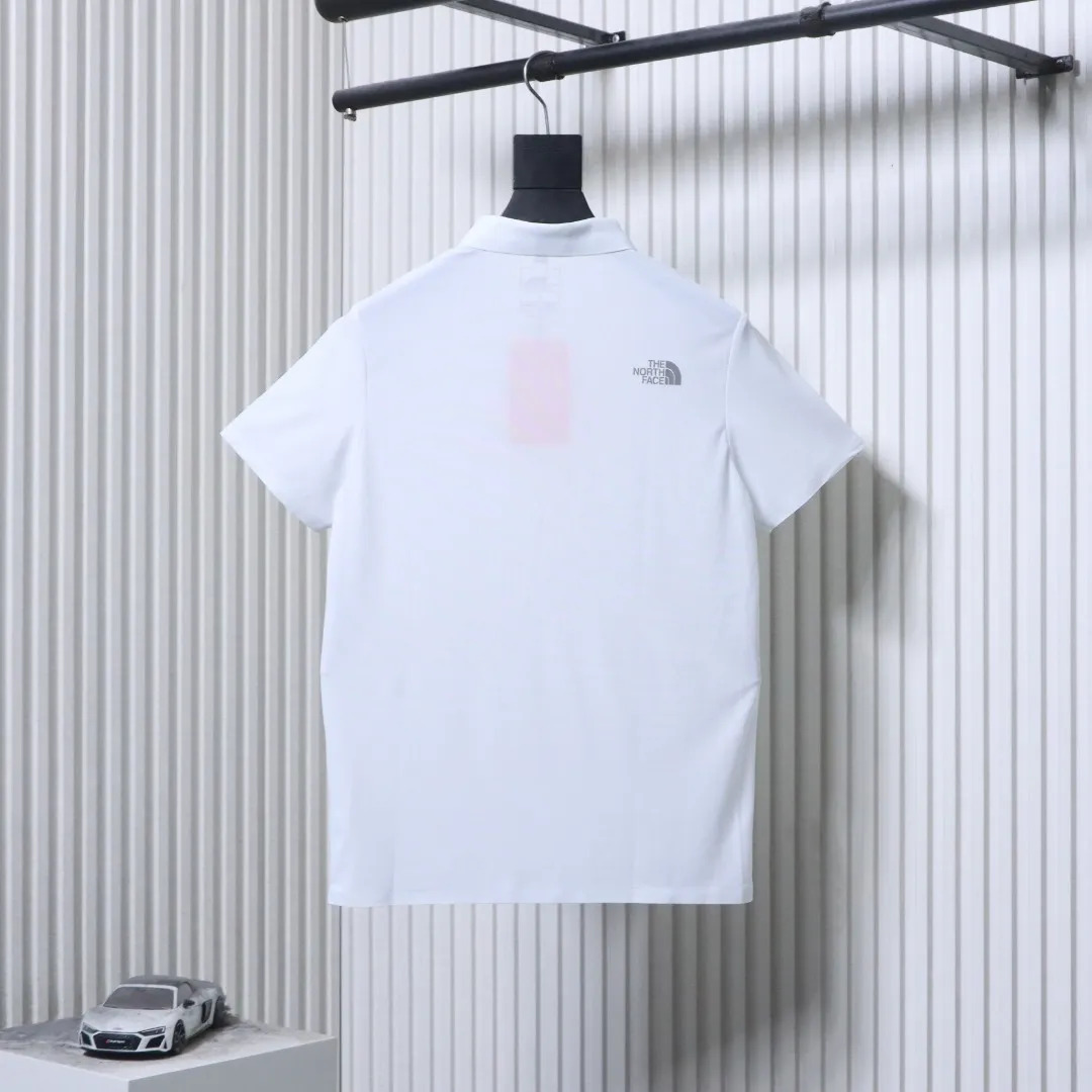 Back TNF Reflective Logo Quick-Dry Polo T-Shirt
