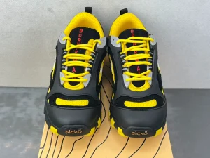XV x SK Lightning Yellow Hiking Sneakers Profile View
