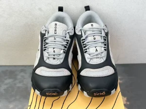 XV x SK Storm Grey Hiking Sneakers Profile View