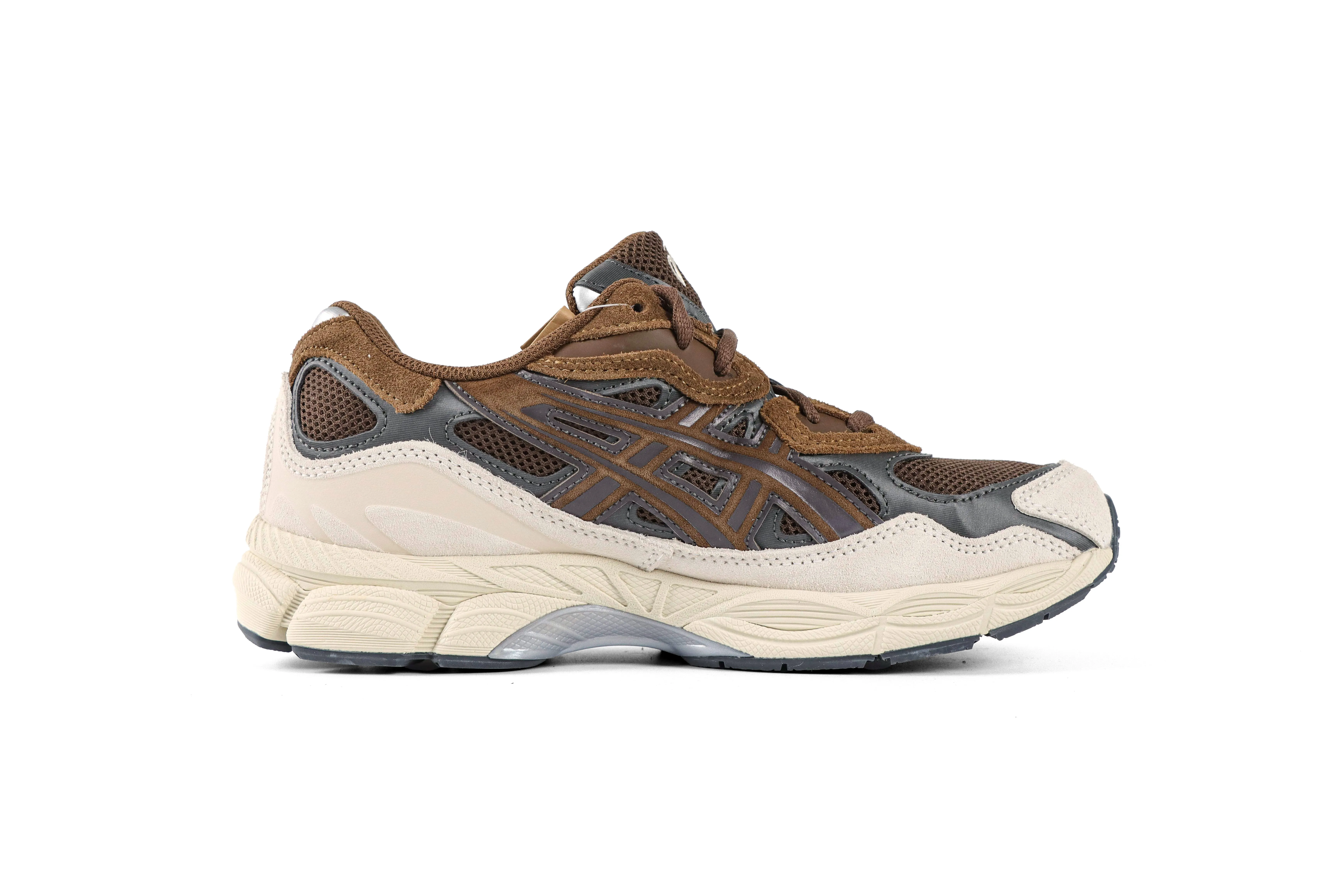 ASICS GEL-NYC Brown Storm Black Coffee Sneakers Right Side View