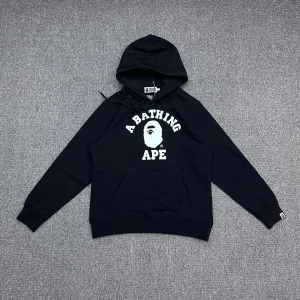 BAPE Ape Head Letter Print Pullover Hoodie