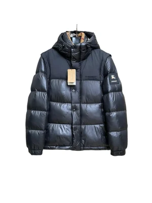 BBR 2-in-1 Detachable Sleeve Hooded Down Jacket