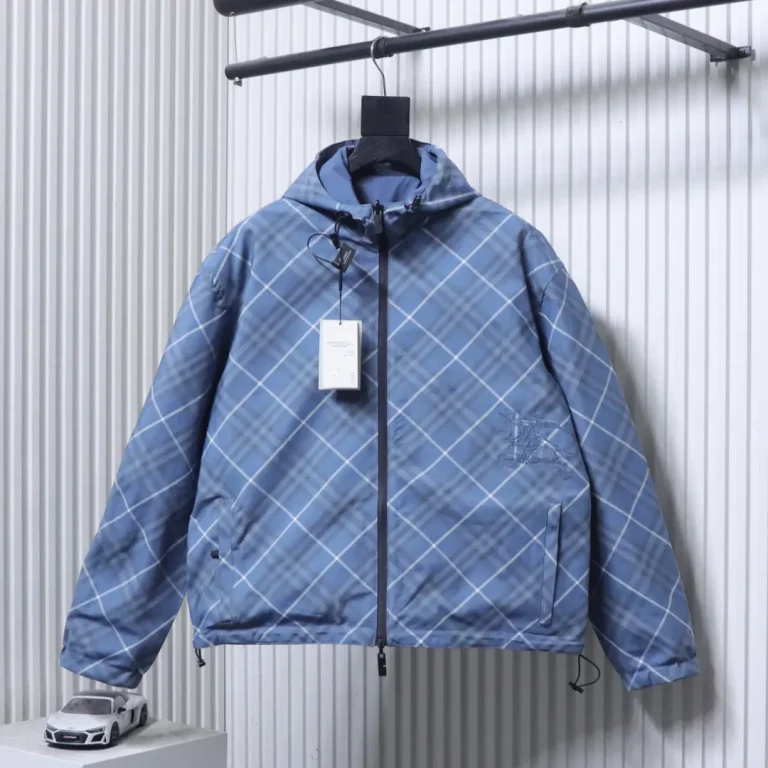 BBR Horse Appliqué Reversible Quilted Hooded Jacket