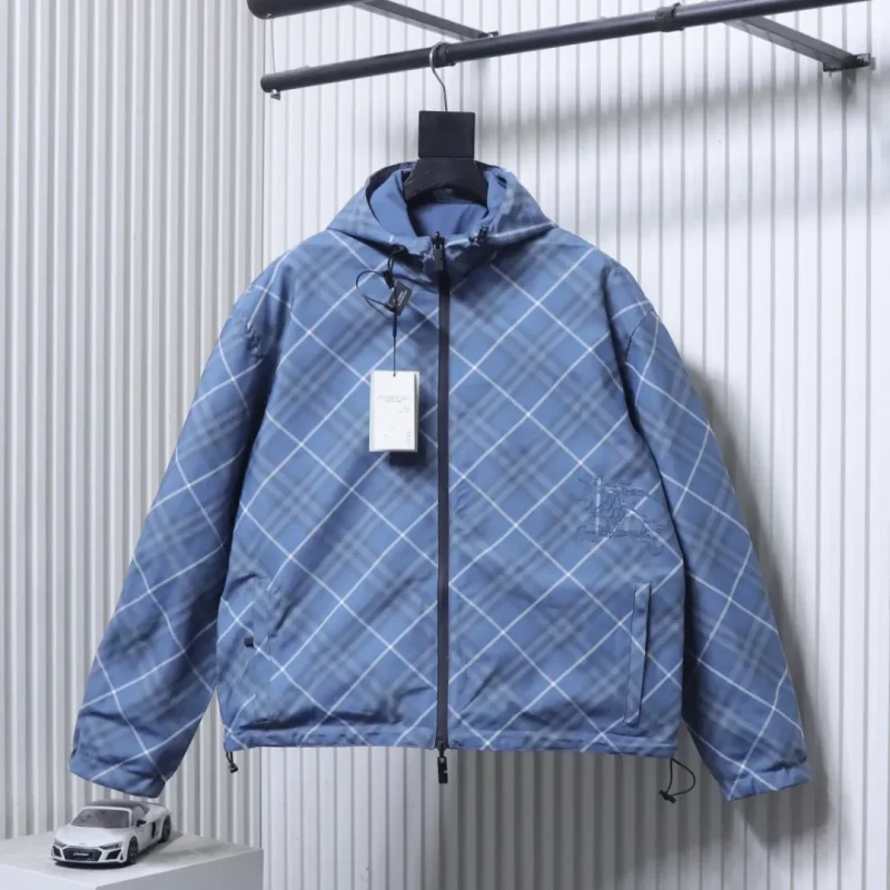 BBR Horse Appliqué Reversible Quilted Hooded Jacket