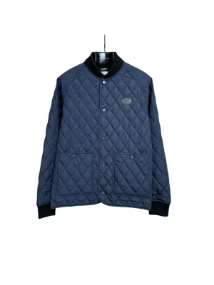 BBR Logo Quilted Baseball Collar Jacket