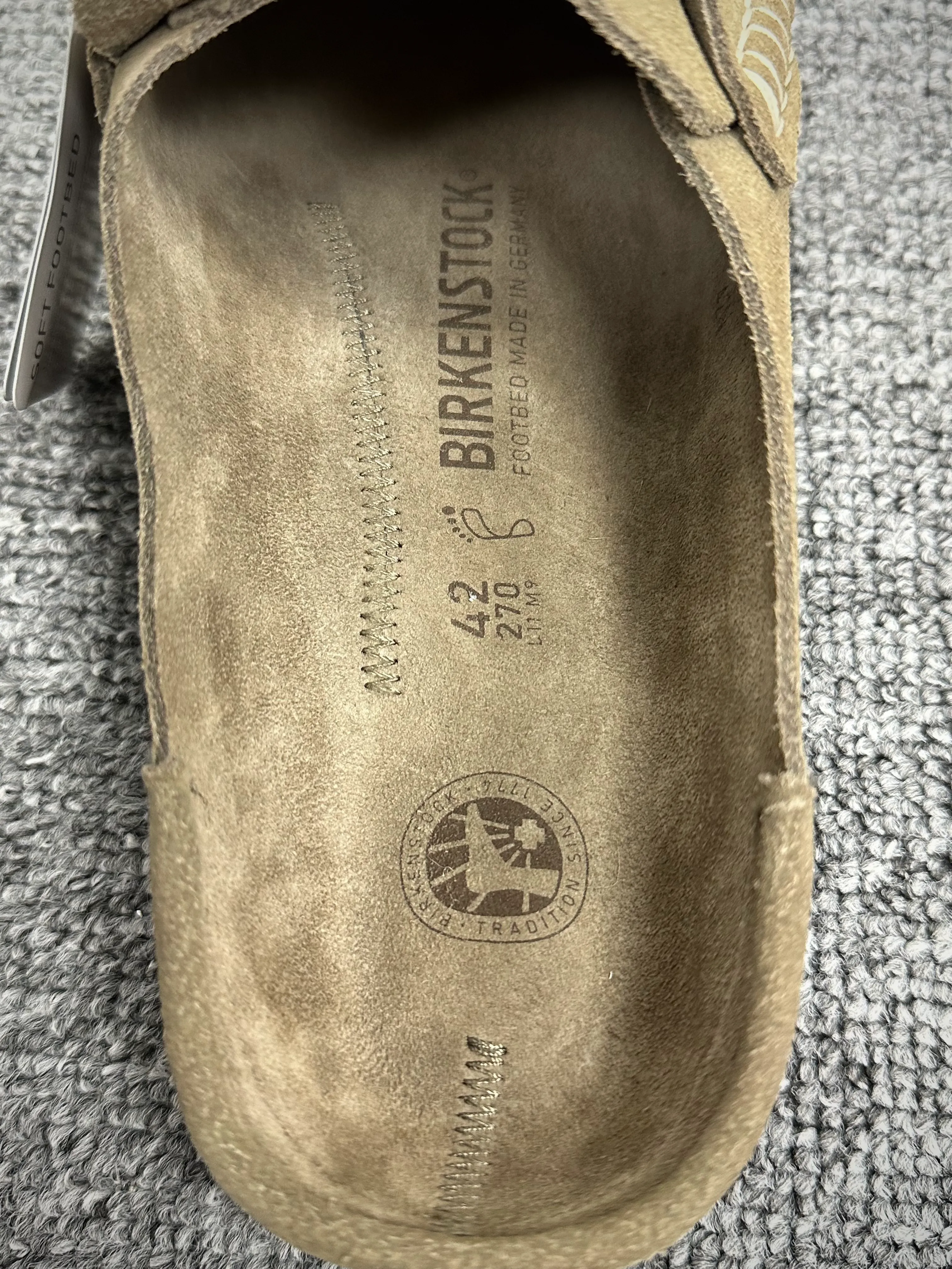 Footbed Details