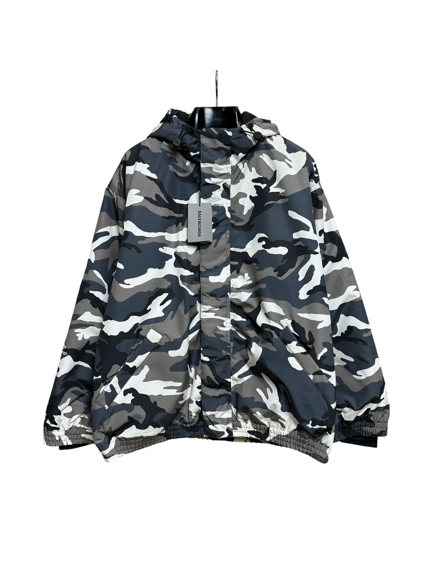 BLCG 3M Camouflage Quilted Hooded Ski Jacket
