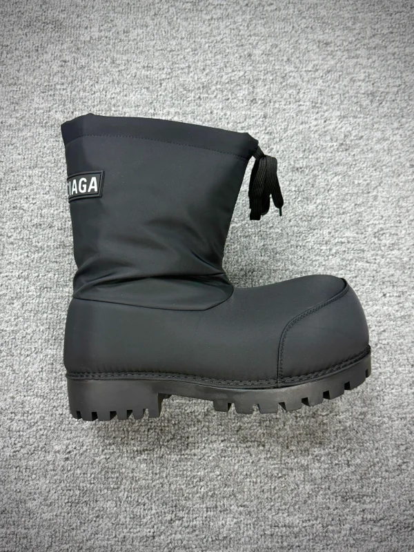 BLCG Alaska "Black" Nylon Mid-Calf Snow Boots